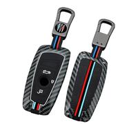 Ysbxitu Smartkey Autoschlüssel anhänger kompatibel mit BMW 1er 3er 4er 5er F10 F11 F20 F21 F25 F30 F31 F32 F36 116i E60 E90 Keychain Schlüsselmäppchen für Auto, Fahrrad und Reise