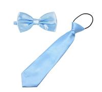 YSJCHEBS 1 Stück Kinderkrawatte Mit 1 Stück Kinderkrawatte, Schulaufführungskrawatte, Hochzeit, Partykrawatte, Elastische Jungenkrawatte, Formelle Krawatte
