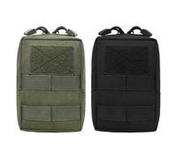 YSJCHEBS 2 Stück Gürteltasche, Outdoor-Werkzeugtasche, Multifunktionale Aufbewahrungstasche, Tragbare Aufbewahrungstasche, Geeignet Für Camping, Wandern, Bergsteigen Usw.