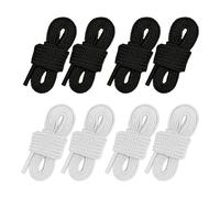 YSJCHEBS 4 Paar Schnürsenkel, Klassische Und Modische Gewebte Schnürsenkel, Schuhersatz-Schnürsenkel, Einfache Einfarbige Schnürsenkel, Unisex Für Sport, Schuhzubehör