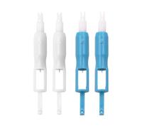 YSJCHEBS 4 Stück Nähmaschinen-Nadelwechsler, Haushaltsnähmaschinenzubehör, Nähmaschinen-Nadeleinfädler, Nähmaschinen-Einfädelwerkzeuge, Tragbarer Nadeleinfädler, Nähwerkzeuge