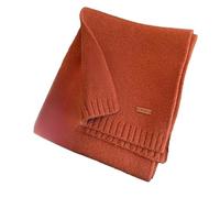 YsRoad Damen Schal - Reine Wolle Strickschal Frühling-Herbst Winter Warmer Schal 160x20cm Weiß Beige Grau Kamel Khaki Dunkelkaffee Schwarz Grün Blau Rot Rosenrot Pink