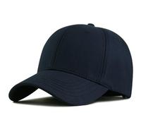 YTNKIV Oversize Big Head Hat XXL Unisex Baseball Cap Large Head Hat Unisex Sonnenhut Plus 23.6"-25.5" (60-65cm), dunkelblau, Einheitsgröße