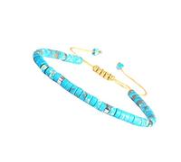 YTtkku Handgefertigtes Schmuckperlen Armband Verstellbares Seil Künstlerischer Stein Für Komfort Und Stil Bei Jedem Anlass. Herrenmode Armband