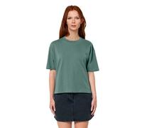 YTWOO Damen Boxy T-Shirt aus Bio-Baumwolle Grün L