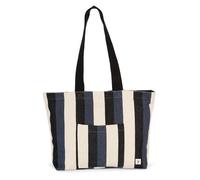 YTWOO Shopper | Shopping Bag | Starndtasche aus recycelter Baumwolle/PET Blau-Natural