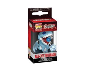 Yu Gi Oh! - Blue Eyes Toon Dragon POP! Keychain - Schlüsselanhänger - Mehrfarbig - Onesize - 100% PVC,Synthetik Mehrfarbig Onesize