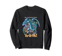 Yu-Gi-Oh! PAPL2500 Gaming-Grafik mit blauen Augen und weißem Drachen Sweatshirt