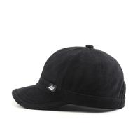 YUECIBAI Herren Kappe Hut Kurze Krempe Baseball Kappe Baumwolle Männer Frauen Weiche Vintage Papa Hut Verstellbare Trucker Stil Low Profile Cap Verstellbar 1