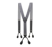 YUECIBAI Hosenträger Suspender Hosenträger Mit Knöpfen Für Erwachsene Y-Rückenform Für Herren Ligas Tirantes Stretch 14