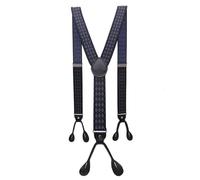 YUECIBAI Hosenträger Suspender Hosenträger Mit Knöpfen Für Erwachsene Y-Rückenform Für Herren Ligas Tirantes Stretch 1