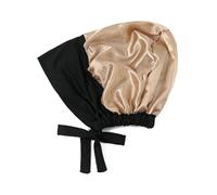 YUECIBAI Schal Damen Doppels Chicht Modal Satin Hijab Kappe Unterkappe Mit Krawatte Bonnet Hijabs Für Frauen Schals Turban Bandana 1