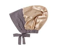 YUECIBAI Schal Damen Doppels Chicht Modal Satin Hijab Kappe Unterkappe Mit Krawatte Bonnet Hijabs Für Frauen Schals Turban Bandana 5