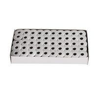 Yuecoom 100 Stück Metallspulen, 0,3 X 0,8 X 0,2 Zoll Spulen Für Flachstickerei-Auto-Nähmaschinen-Ersatzzubehör(272152A Slope)