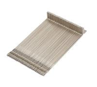 YUEHISY Nadelset aus Hochfestem Stahl für Strickmaschinen LK100 LK150 KH360, 50 Stück Langlebige Nadeln, Geeignet für Verschiedene Arbeiten, 11 Cm Länge, Stahlnadelkomponente