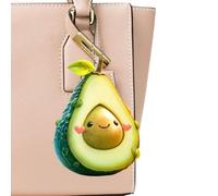 Yuemeuy Avocado Anhänger Mit Cartoon Gesichtern - 2D Acryl Spielzeug Deko,Niedliches Spielzeug Deko Für Weihnachtsbaum Geburtstag Rucksack Partydekoration