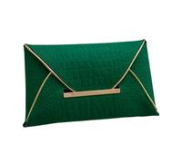 YUEZHAN Abendtasche Damen Clutch Abendessen Clutch Umschlag Tasche Dekoration Multifunktion Ale Damen Freizeit Abend Party Abendessen Tasche Grün