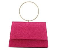 YUEZHAN Abendtasche Damen Clutch Damen Pu Leder Clutch Handtasche Handtasche Handtasche Handtasche Geldbörse Hochzeits Party Abschluss Ball Abend Tasche Schulter Tasche Rose