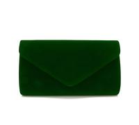 YUEZHAN Abendtasche Damen Clutch Rote Farbe Frauen Abend Taschen Cover Umschlag Design Party Hochzeit Mädchen Handtaschen Schulter Clutch Velvet Mode Geldbörse Ym9338Grün