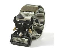 YUEZHAN Gürtel Kampf Gürtel Schnell Verschluss Taktische Gürtel Mode Männer Leinwand Bund Outdoor Jagd Wander Werkzeuge Getarnt Grün