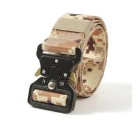 YUEZHAN Gürtel Kampf Gürtel Schnell Verschluss Taktische Gürtel Mode Männer Leinwand Bund Outdoor Jagd Wander Werkzeuge Desert Camouflage