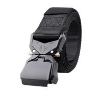 YUEZHAN Gürtel Männer Elastische Arbeits Kleidung Hosen Gürtel Outdoor Sport Leinwand Geflochtene Schnellent Riegelung Metalls Chnalle Militär Taktische Gürtel Armee Training 4