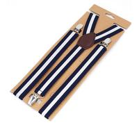 YUEZHAN Hosenträger Suspender Hosenträger Für Herren Herren-Hosenträger Stützen Für Damen Elastisch Verstellbare Hosenträger Kleidung Himmelblau