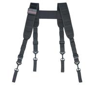 YUEZHAN Hosenträger Suspender Taktische Hosenträger Für Dienstgürtel Hosenträger Strafverfolgungsgürtel Oh002-Schwarz