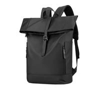 YUEZHAN Rucksäcke Daypacks Nylon Wasserdichter Rucksack Für Männliche Weibliche Teenager Studenten Trend Outdoor Wandern Reisen Rücken Pack Männer 15 Inch45 X 30X15Cm Schwarz