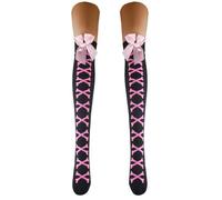 YUEZHAN Strapsstrümpfe Halterlose Strümpfe Mode Socken Party Lustige Socken Kompression Strumpf Für Frauen Eine Größe Lila