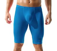 YUFEIDA Herren Transparent Halbe Strumpfhosen Kurze Unterhose Skin Bademode Shorts Trunks Hosen