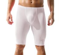 YUFEIDA Herren Transparent Halbe Strumpfhosen Unterhose Skin Bademode Shorts Trunks Hosen