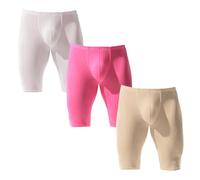 YUFEIDA Herren Transparent Halbe Strumpfhosen Unterhose Skin Bademode Shorts Trunks Hosen