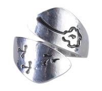 YUGSHNKFC Ringe für Damen, offener mit Wickel, Silber | Einzigartiger Pustezahn Wickelring mit offenem Band, Verlobung, Jahrestag, zierlicher Mädchen Fingerschmuck,