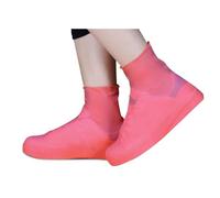YUGSHNKFC Rutschfester, wasserdichter Regenschuhüberzug für den | 1 Paar wiederverwendbare Silikon Außen Regenstiefel Überschuhe, Wanderschuhe, Zubehör, Regenzeit, Damen und Herren