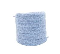 Yulakes Plüschschnürung 2 Paar 1.5cm Runde Fuzzy Laces Schnürsenkel 120cm Schnürsenkel Universal Weiche Schuhbänder aus Plüsch Flauschige Schnürsenkel für Sneaker Segeltuch Schuhe (Blau)