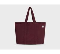 Yumeko Shopper Musselin-Baumwolle Arch Bordeaux