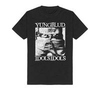 Yungblud Idols Bootleg Männer T-Shirt schwarz S 100% Baumwolle Band-Merch, Bands