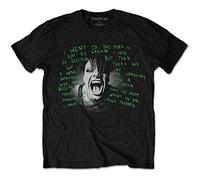 Yungblud T-Shirt mit Logo Lyric Photo Logo, offizielles Produkt, für Herren, Schwarz, Schwarz, XL