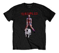 Yungblud T Shirt Strawberry Lipstick Logo Nue offiziell Herren
