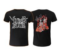 Yungblud Weird Flaming Skeletons T-Shirt ➥ Offizielles Fan-Merchandise ✓ M Schwarz