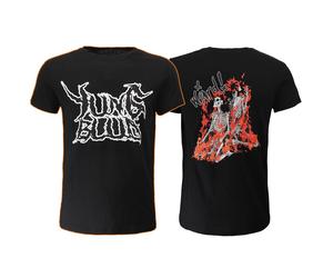 Yungblud Weird Flaming Skeletons T-Shirt ➥ Offizielles Fan-Merchandise ✓ XL Schwarz