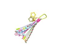 YUNGLOO Leichter ABS-Schlüsselanhänger-Karabiner für Camping, von der Natur inspiriertes Seil-Design, Taschenanhänger, multifunktionales Zubehör, leichtes Wanderseil-Charm, e