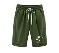 YunYoud Kurze Hosen Damen Kurze Hosen Damen Sommer Bermuda Shorts Damen Gym Shorts Damen Sport Hose Damen Kurz Laufhose Kurz Damen Damen-Shorts Damen Shorts Sport Hotpants Damen