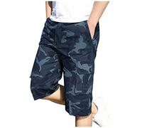 YunYoud Sommerhosen Herren Atmungsaktiv Bermuda Männer Hosen Stretch Jogger Cargo Shorts Cargo Bermuda Herren Kurze Sommerhose Chino Shorts Stretch Shorts Herren Herrenshorts