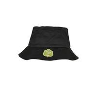 Yupoong Flexfit Unisex Bucket Hat aus organischer Baumwolle mit Flexband innen, Fischerhut in Schwarz, Weiß oder Blau, Einheitsgröße One Size