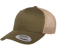 Yupoong Herren Einzeln Trucker-Mütze, Moos/Khaki, Einheitsgröße