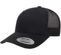 Yupoong Herren Single Trucker-Mütze, Schwarz, Einheitsgröße