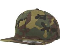 YUPOONG Inc. Cap Camo Classic Snapback Cap in Woodland