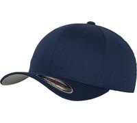 YUPOONG Inc. Cap Flexfit Wooly Combed Cap in Navy-L/XL